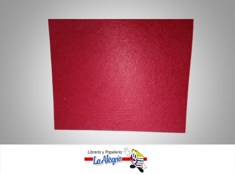 FIELTRO PLANCHADO CARTA ROJO UND MARCA S/M