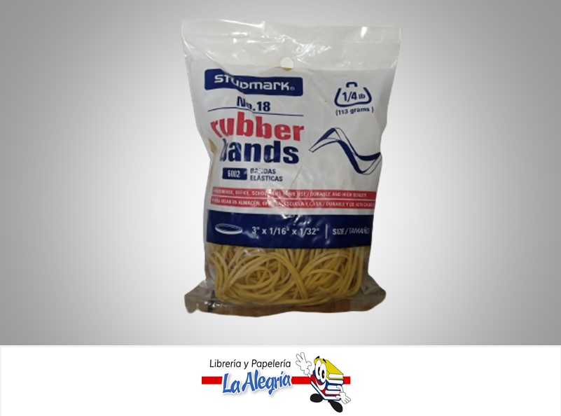 LIGA DE GOMA N°18 113GR ST06002 MARCA STUDMARK