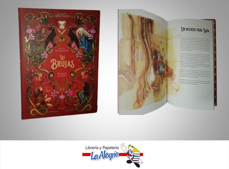 LAS BRUJAS ENCICLOPEDIA DE SERES MAGICOS EMATICA CUENTO AUTOR CECILE ROUMIGUIERE MARCA EDELVIVES