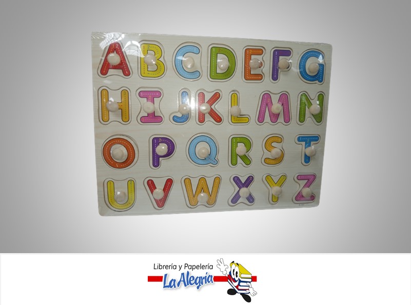ROMPECABEZA DIDACTICO ABECEDARIO A126HX0683 MARCA POINTER