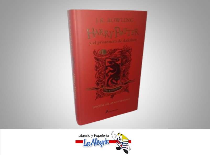 HARRY POTTER EL PRISIONERO DE AZKABAN GRYFFINDOR TEMATICA NOVELA FICCION AUTOR J.K ROWLING EDITORIAL SALAMANDRA