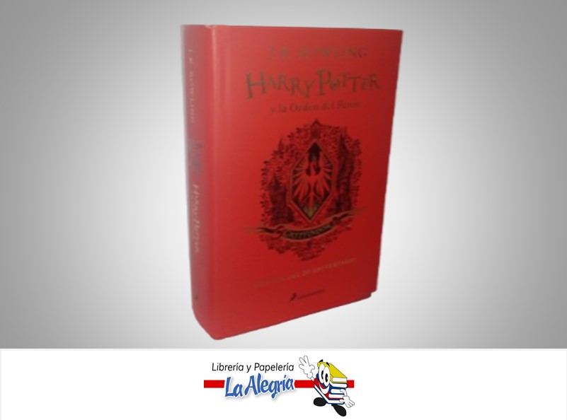 HARRY POTTER Y LA ORDEN DEL FENIX  GRYFFINDOR TEMATICA NOVELA FICCION AUTOR J.K ROWLING EDITORIAL SALAMANDRA