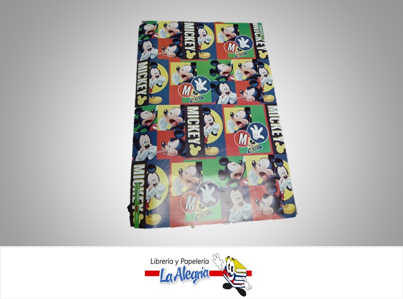 PAPEL DE REGALO MICKEY CARAS UND MARCA PRIMAVERA