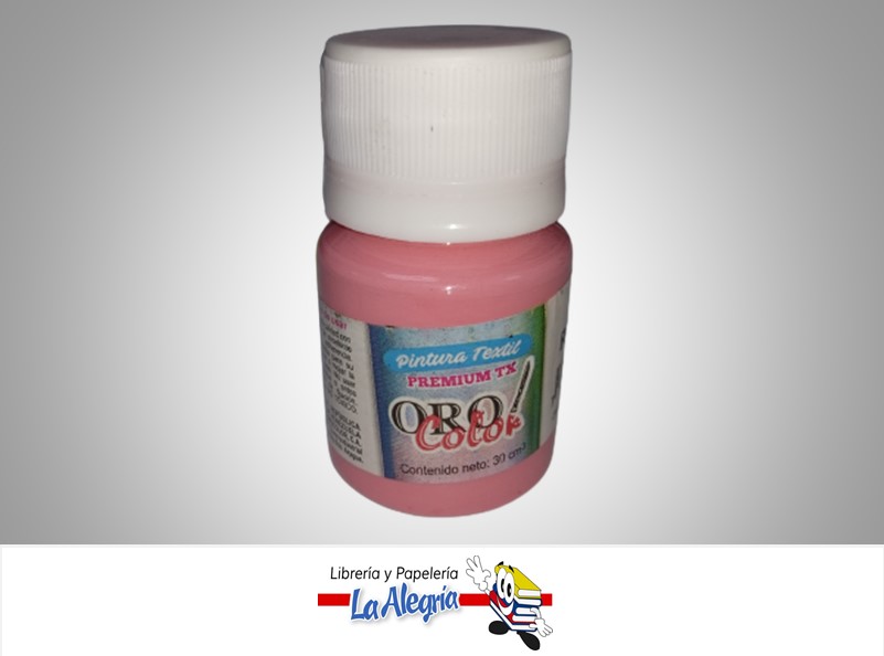 PINTURA PARA TELA TX331 30CC ROSADO MARCA ORO COLOR