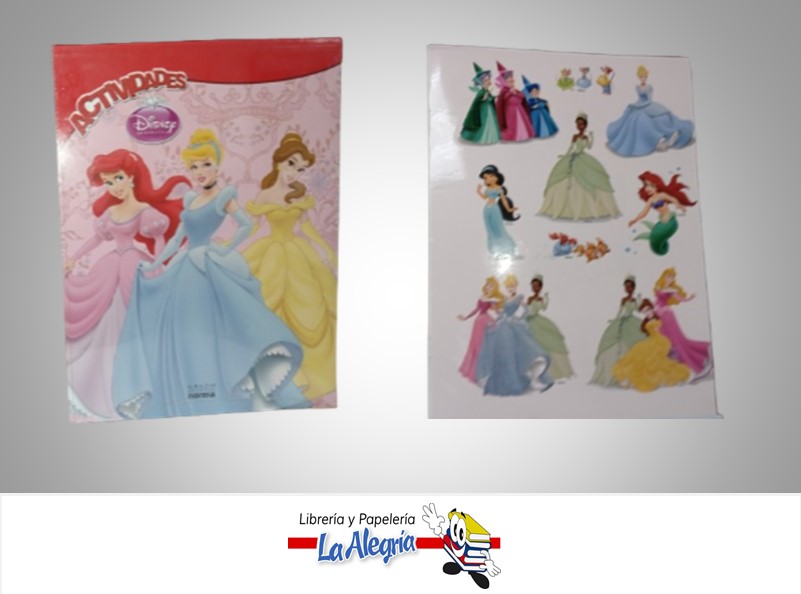 DANDOLE VIDA A LA HISTORIA PRINCESAS DISNEY CON STICKERS AUTOR NORMA MARCA NORMA