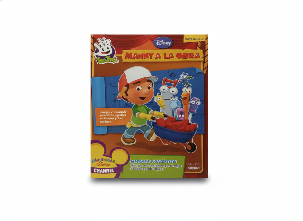TEATRO DE MANNY A LA OBRA RECORTA Y DIVIERTETE TEMATICA INFANTILES AUTOR NORMA MARCA NORMA