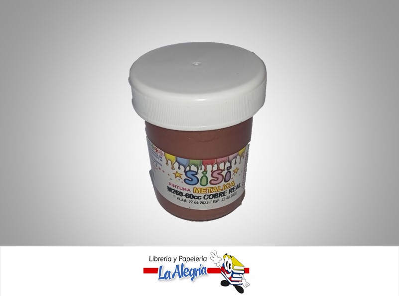 PINTURA METALICA 60CC COBRE REAL MARCA OSI