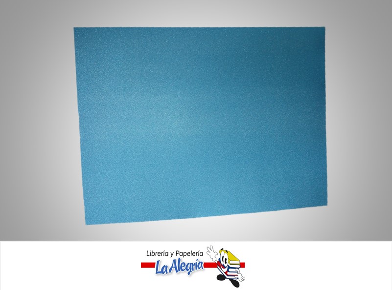 CARTULINA MICRO CRISTAL PN275 50X70CM AZUL TURQUESA MARCA MP