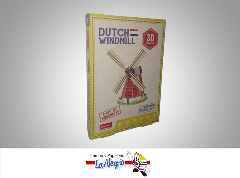 ROMPECABEZA 3D DUTCH WINDMILL 20 PZA