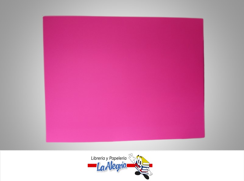 CARTULINA FLOURESCENTE PN256 50X70 ROSADO MARCA MP