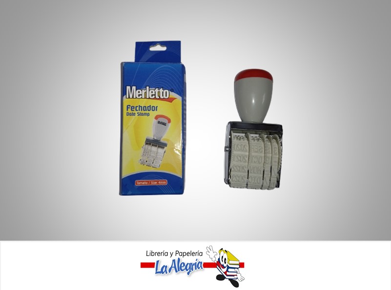 SELLO FECHADOR 7801491667 4MM MARCA MERLETTO