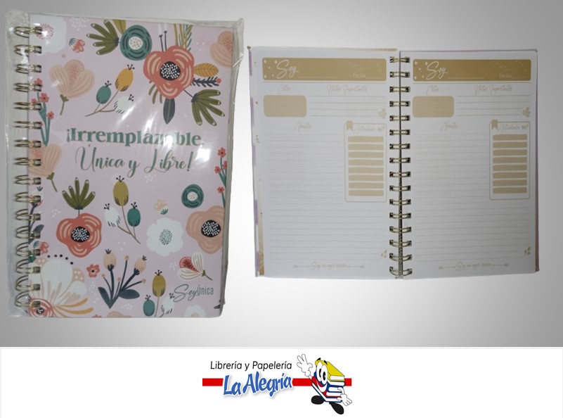 LIBRETA NOTA ESPIRAL 7832033172; 21X14.5 CM 96 HOJAS MARCA MERLETTO