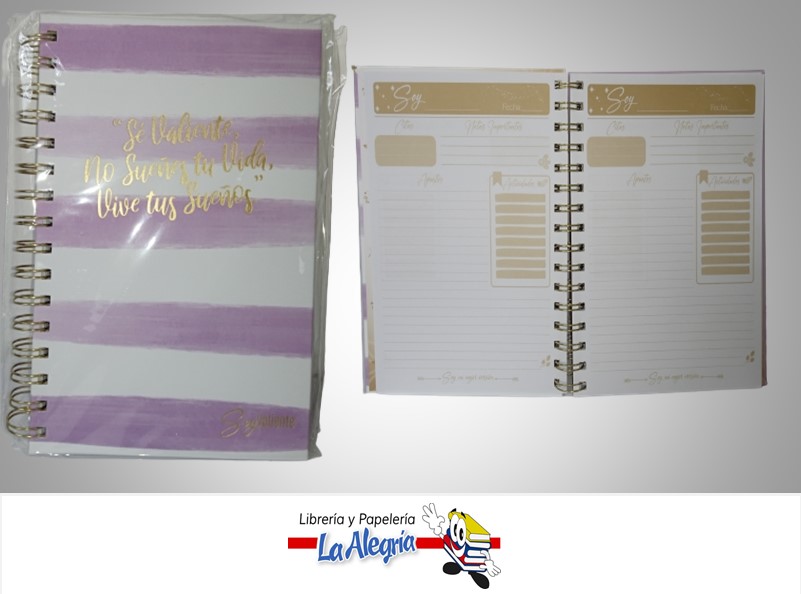 LIBRETA NOTA ESPIRAL 7832033173; 21X14.5 CM 96 HOJAS MARCA MERLETTO