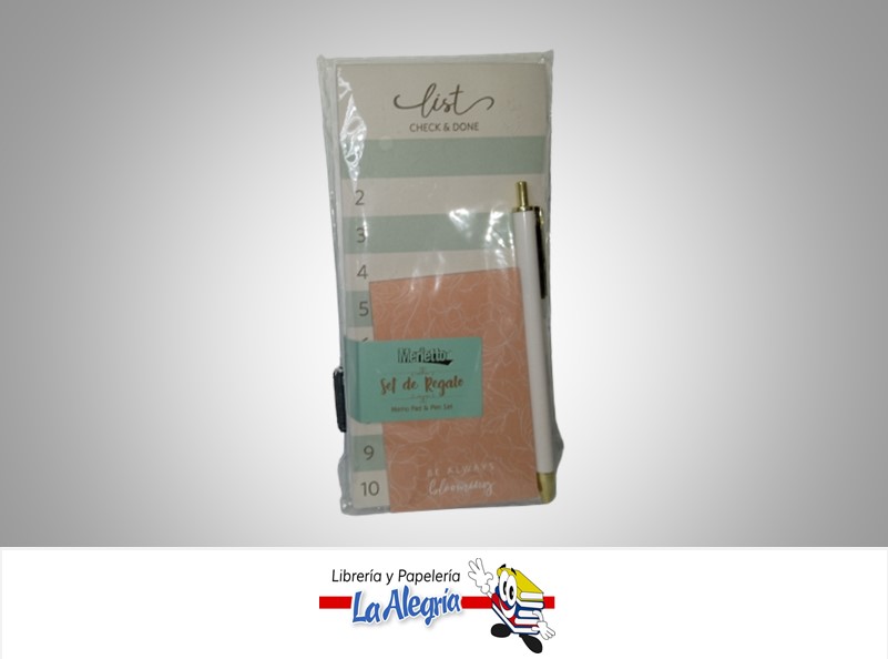 SET DE OFICINA REGALO 7808513019; 3 PZA  MARCA MERLETTO