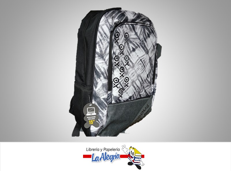 MORRAL PORTA LAPTOP FREEWAY 25L URBAN E000725L NEGRO/GRIS MARCA EXODUS