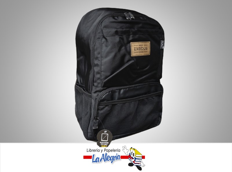 MORRAL PORTA LAPTOP ON THE WAY 23 L CLASSIC  E000423L NEGRO MARCA EXODUS