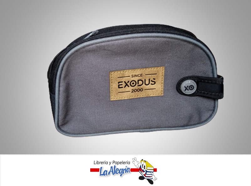 CARTUCHERA OVALADA  ELITE  GREY  E0019208 MARCA EXODUS