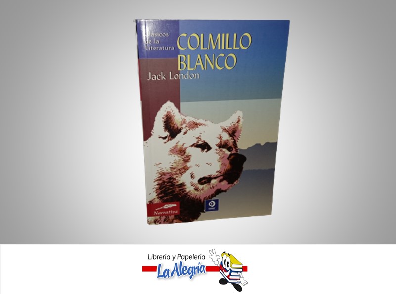 COLMILLO BLANCO TEMATICA NOVELA AUTOR JACK LONDON MARCA EDIMAT LIBROS