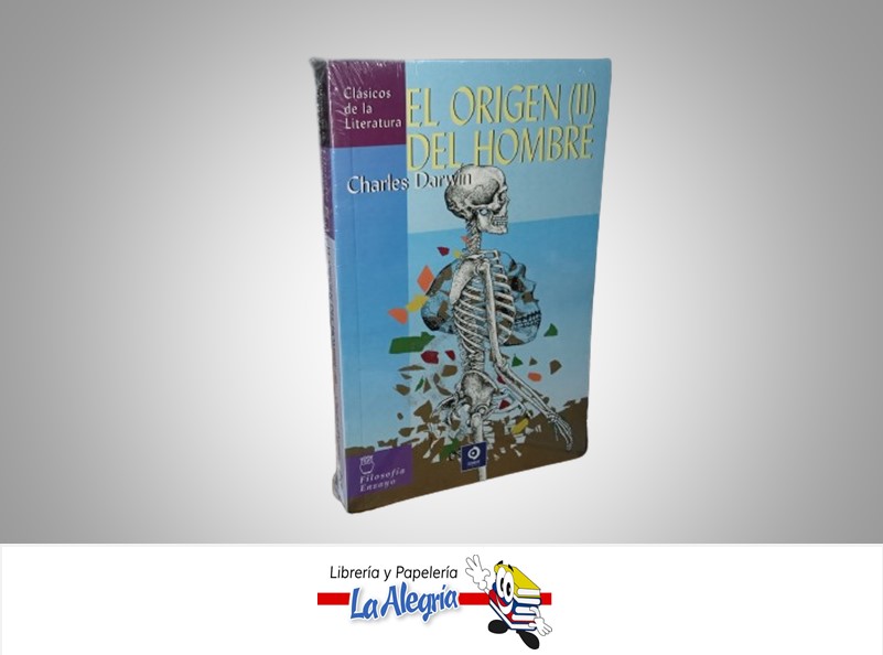 EL ORIGEN DEL HOMBRE II TEMATICA ANTROPOLOGIA Y ARQUEOLOGIA AUTOR DARWIN, CHARLES EDITORIAL EDIMAT LIBRO