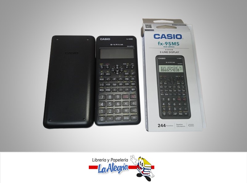 CALCULADORA CIENTIFICA FX-95MS 2ND EDITION 244FUN MARCA CASIO