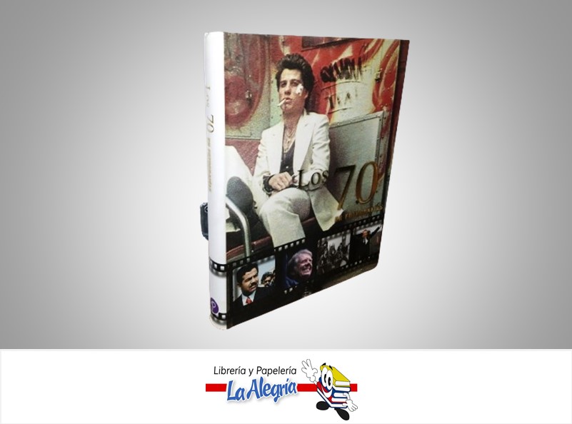 LOS 70 EN FOTOGRAFIAS TEMATICA HISTORIA AUTOR JAMES LESCOTT MARCA PARRAGON