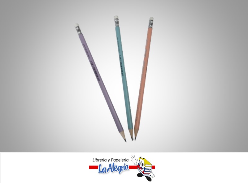 LAPIZ DE GRAFITO HB 2 TRIANGULAR BLACK´PEPS PASTEL UND MARCA MAPED