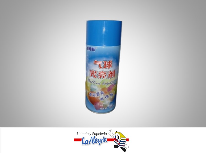 SPRAY ABRILLANTADOR PARA GLOBO 450ML MARCA S/M