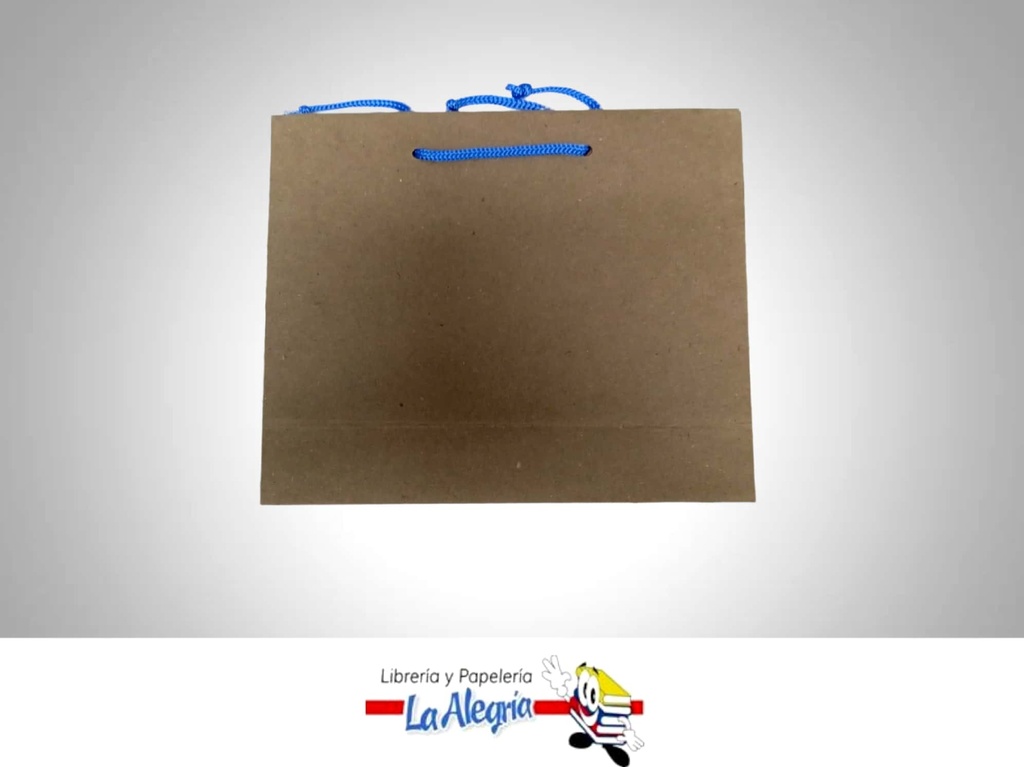 BOLSA DE REGALO KRAFT 16,5 X 23 CM UND MARCA CROMO DISEÑOS