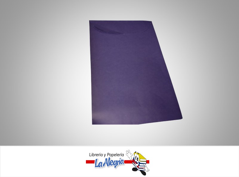 SOBRE MEDIA CARTA 15X22,5 CM MORADO UND MARCA S/M