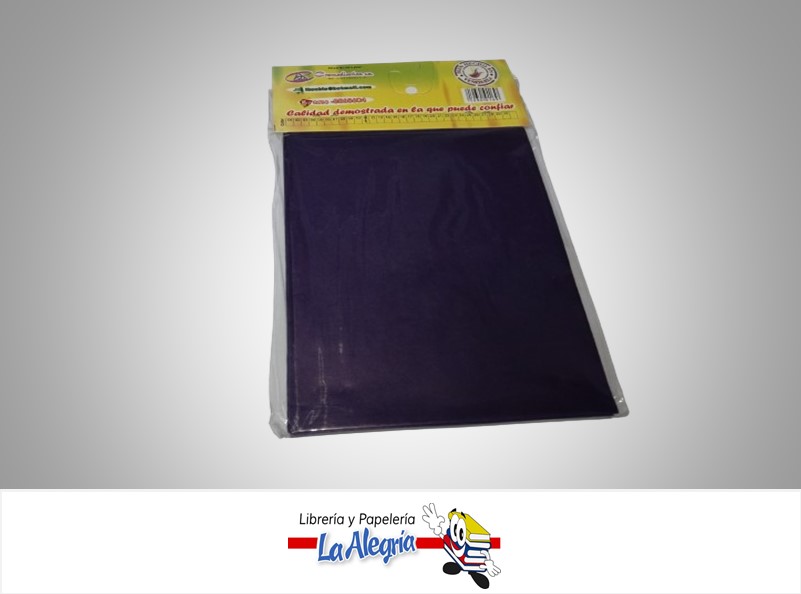 SOBRE P 14X11 CM MORADO OSCURO UND MARCA CROMO DISEÑOS