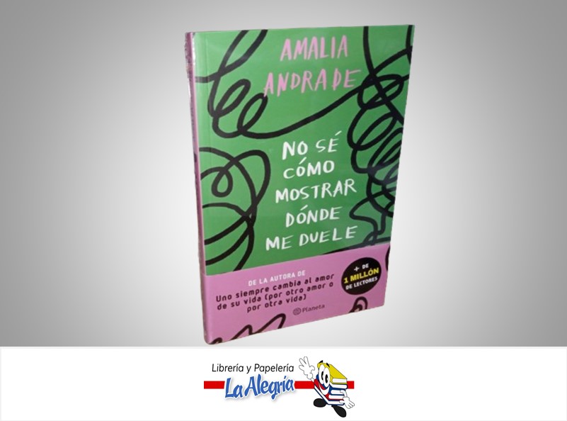 NO SE COMO MOSTRAR DONDE ME DUELE TEMATICA ANTOLOGIA AUTOR AMALIA ANDRADE EDITORIAL PLANETA