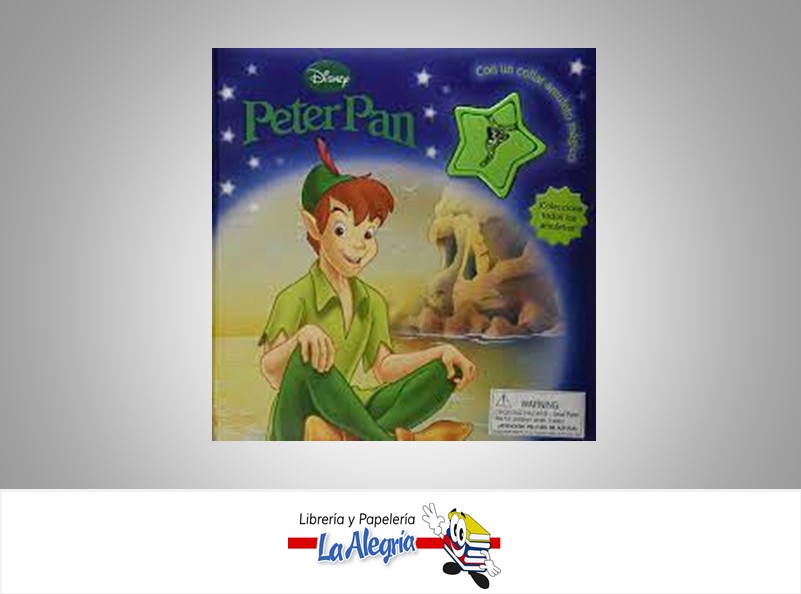 PETER PAN CON CADENA TEMATICA CUENTO INFANTIL AUTOR PARRAGON BOOKS LTD