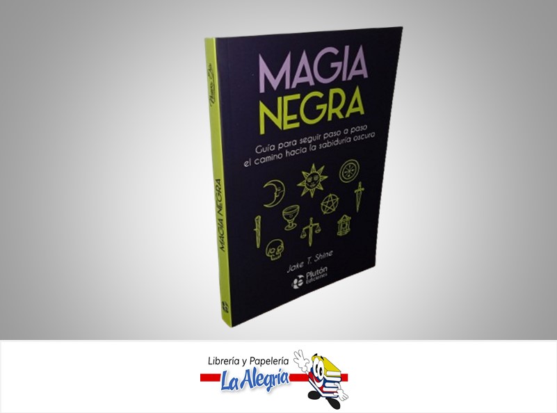 MAGIA NEGRA TEMATICA ESOTERISMO AUTOR JAKE T. SHINE MARCA PLUTON EDICIONES