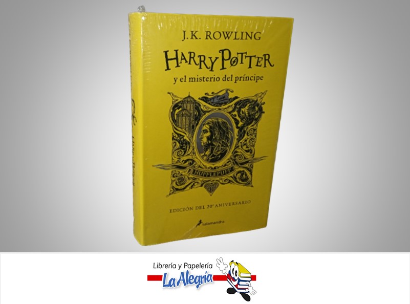 HARRY POTTER Y EL MISTERIO DEL PRINCIPE HUFFLEPUFF TEMATICA NOVELA AUROT J.K.ROWLING
