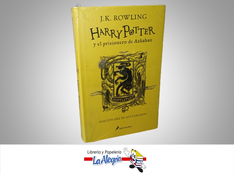 HARRY POTTER Y EL PRISIONERO DE AZKABAN HUFFLEPUFF TEMATICA NOVELA FICCION AUTOR J.K. ROWLING