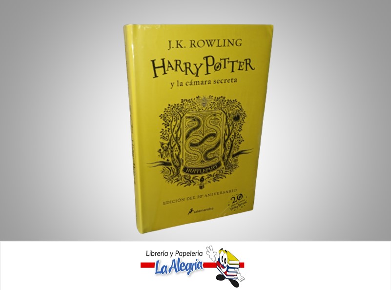 HARRY POTTER Y LA CAMARA SECRETA HUFFLEPUFF TEMATICA NOVELA FICCION AUTOR J.K. ROWLING