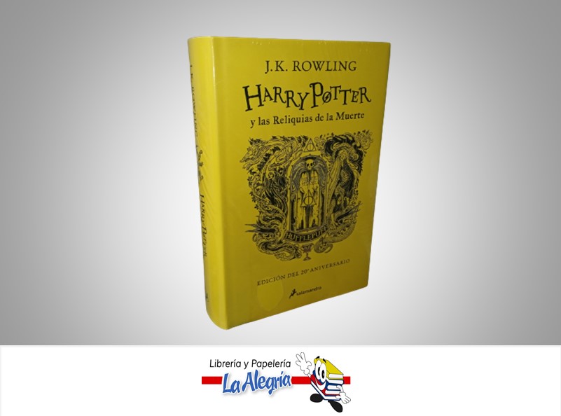 HARRY POTTER Y LAS RELIQUIAS DE LA MUERTE HUFFLEPUFF TEMATICA NOVELA FICCION AUTOR J.K. ROWLING