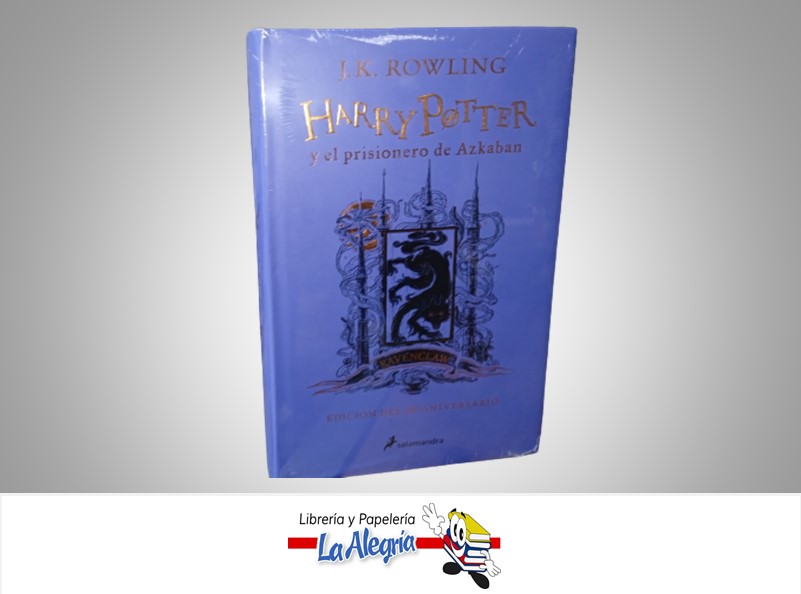 HARRY POTTER Y EL PRISIONERO DE AZKABAN RAVENCLAW TEMATICA NOVELA FICCION AUTOR J.K. ROWLING