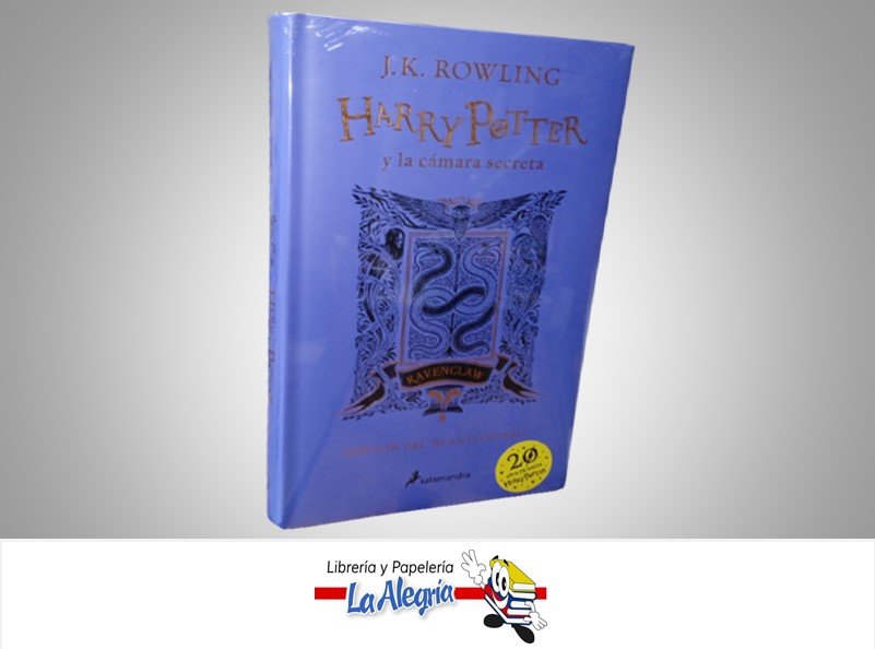 HARRY POTTER Y LA CAMARA SECRETA RAVENCLAW TEMATICA NOVELA FICCION AUTOR J.K. ROWLING