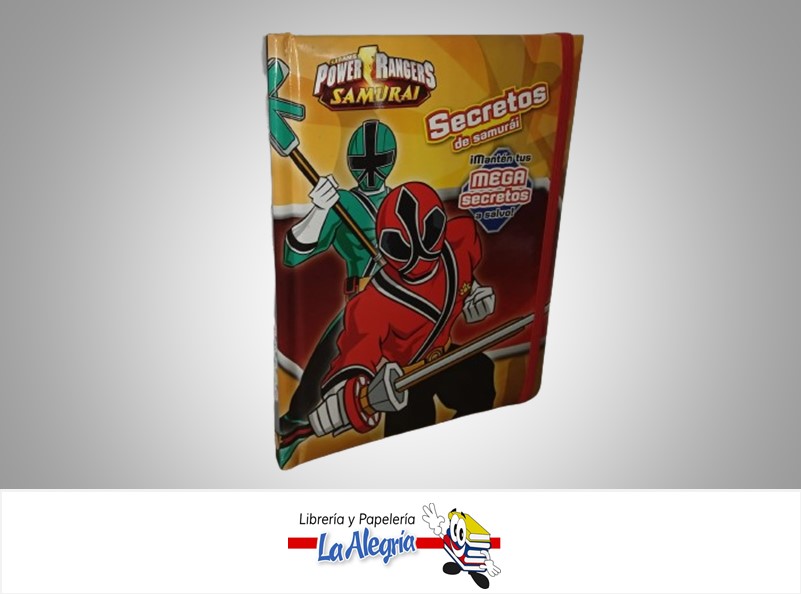 POWER RANGER SAMURAI SECRETOS DE SAMURAI TEMATICA CUENTO INFANTIL AUTOR PARRAGON MARCA PARRAGON