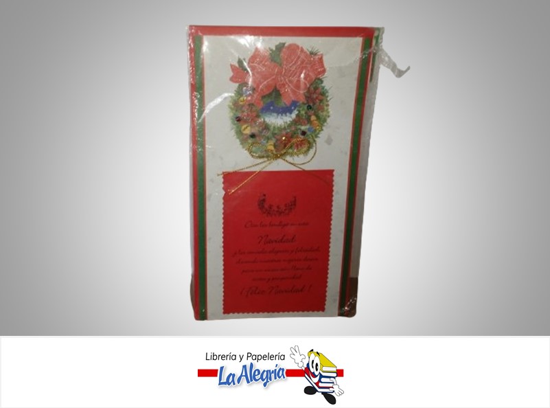 TARJETA NAVIDAD MARCA  EXTRA IMPRESORES