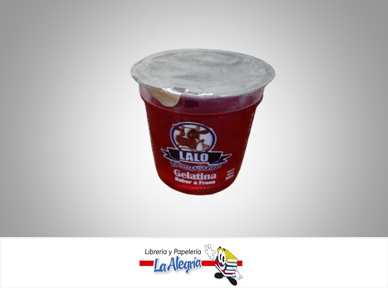 GELATINA FRESA 130GR MARCA LALO
