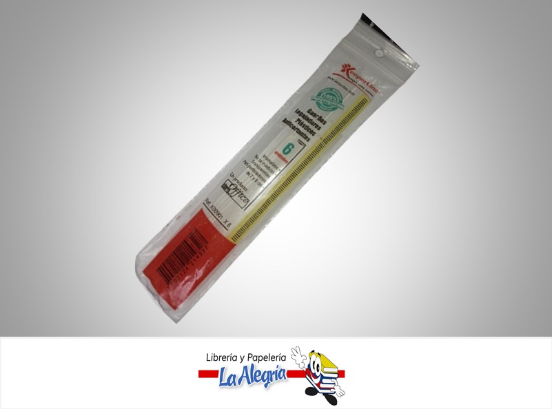 GANCHO PLASTICOS PARA CARPETA K00901X6 7 Y 8 CM PAQ. 6 UNIDADES MARCA KEEPERLINE