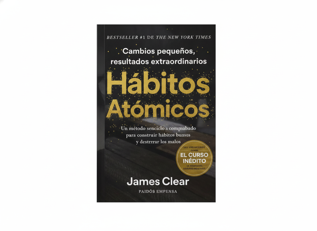 HABITOS ATOMICOS EDICION ESPECIAL TEMATICA AUTOAYUDA AUTOR JAMES CLEAR EDITORIAL PAIDOS