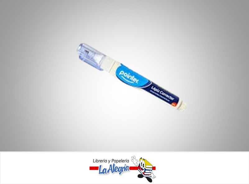 CORRECTOR LIQUIDO AS127B 9ML LAPIZ UND MARCA POINTER