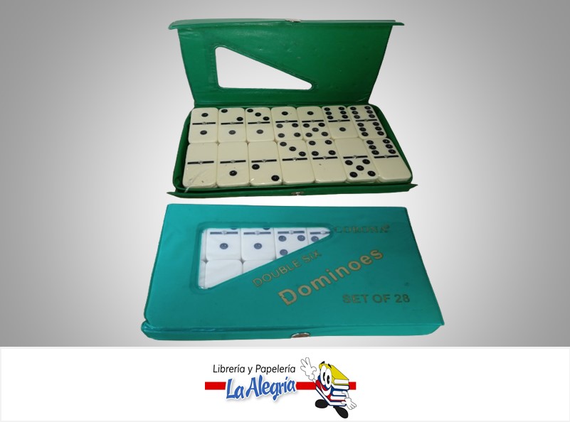 JUEGO DE DOMINO ESTUCHE PLASTICO MARCA CORONA
