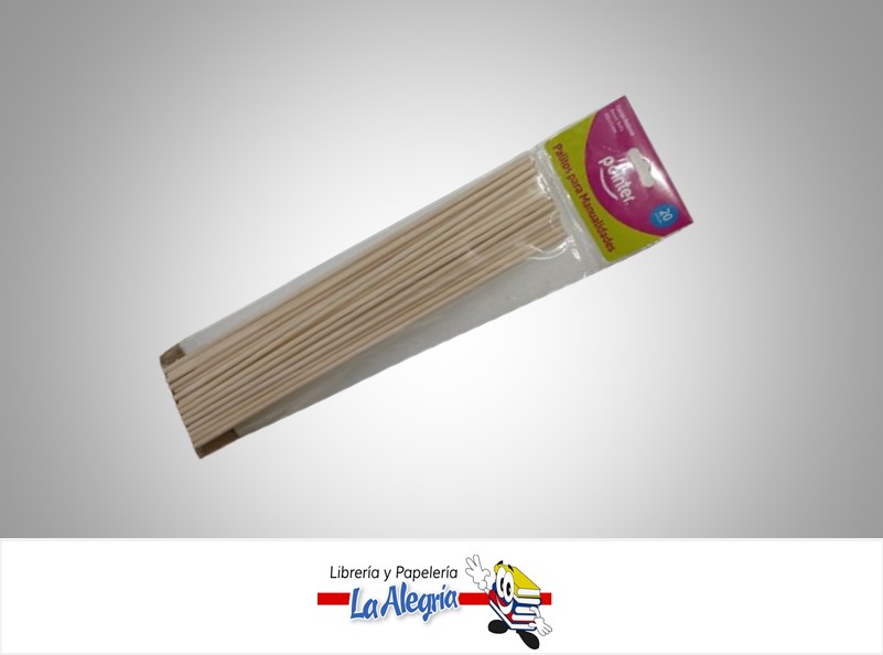PALITOS DE ALTURA RW3005 300X5MM NATURAL 20UND MARCA POINTER