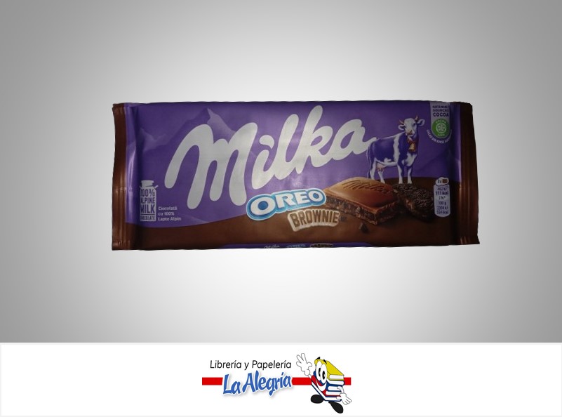 CHOCOLATE OREO BROWNIE 100GR UND MARCA MILKA