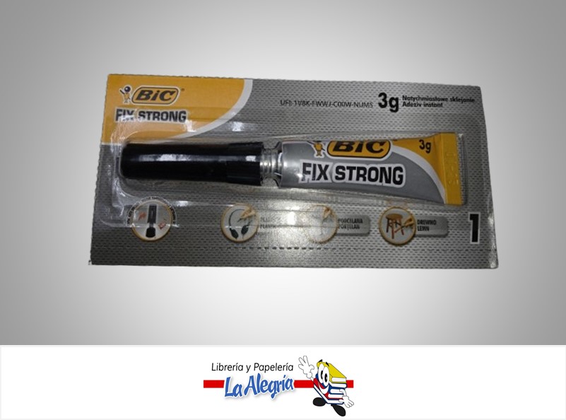 PEGA INSTANTANEA FIX STRONG UND MARCA BIC