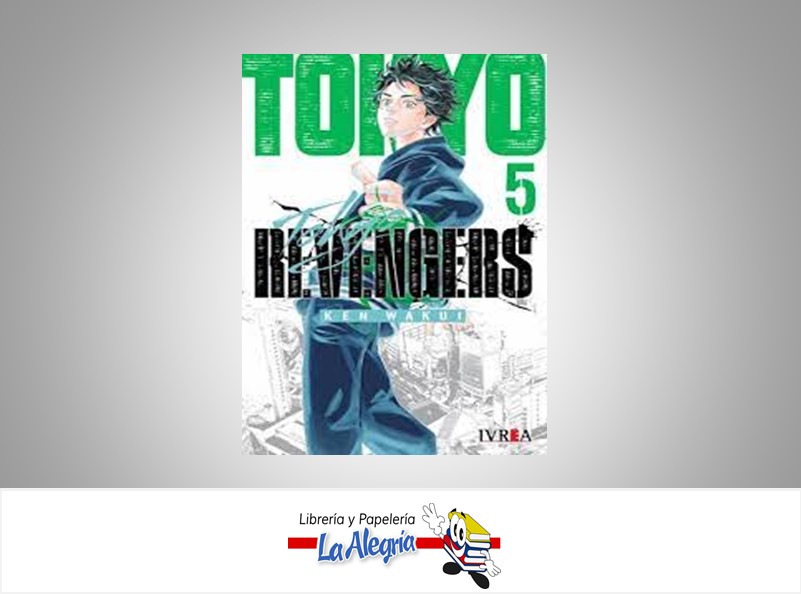 TOKYO REVENGERS KEN WAKUI VOL.05 TEMATICA MANGA AUTOR KEN WAKUI EDITORIAL IVREA